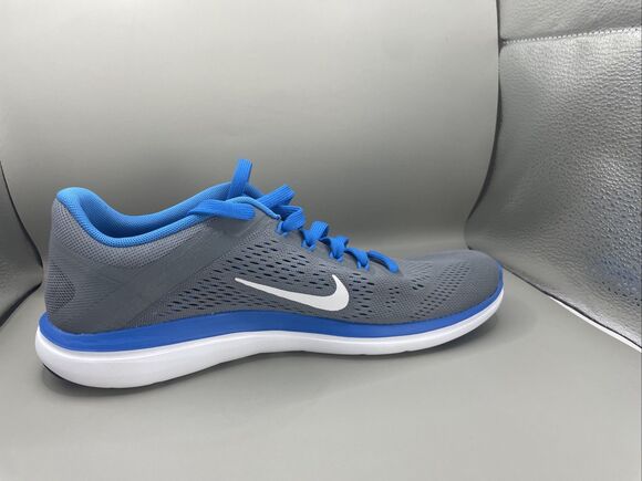 Nike Flex 2016 Run RN Mens 9.5 Gray Blue 830369-004 VNDS main image 8